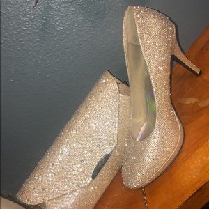 Heels and matching bag